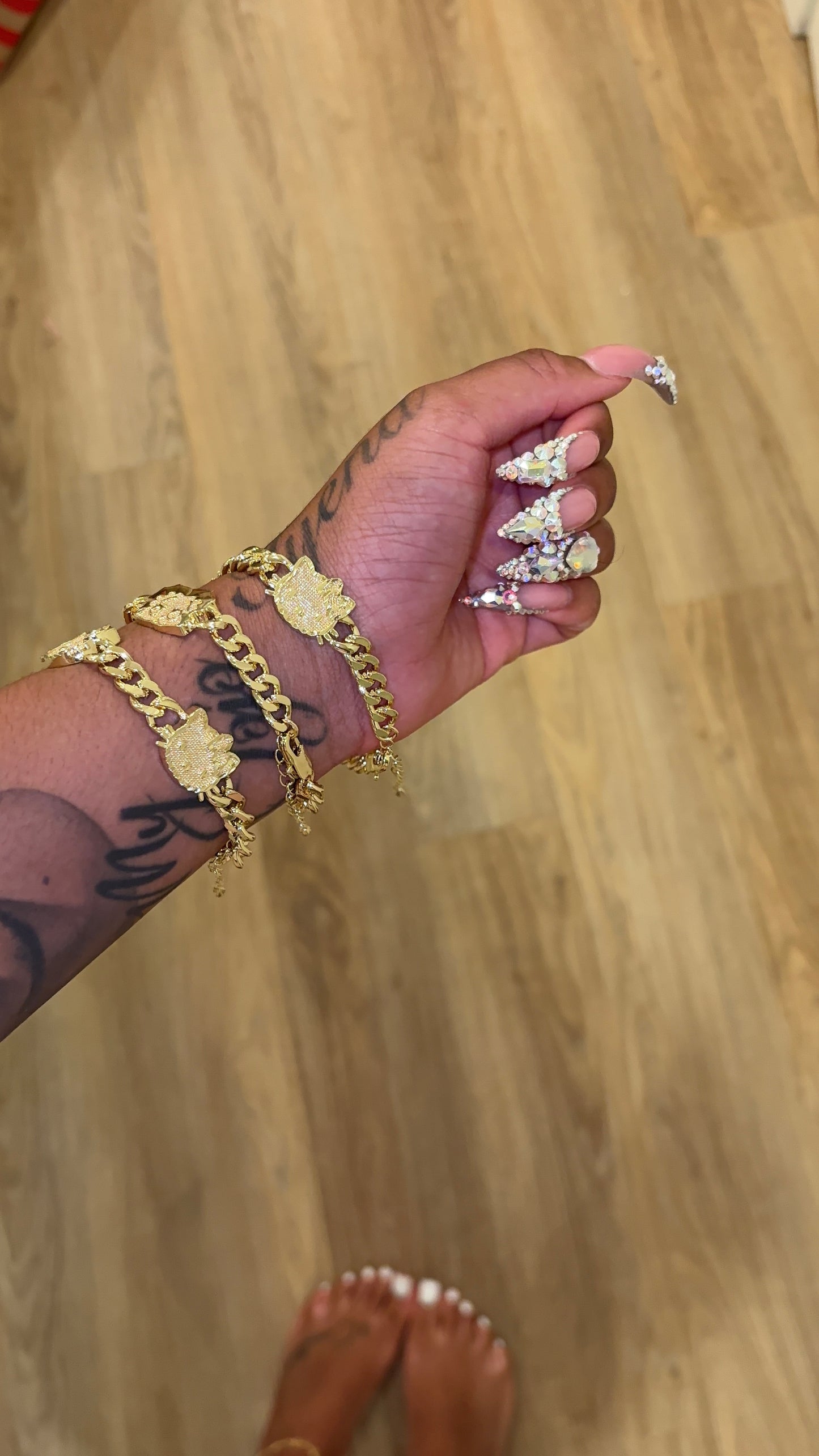 HK & BB FACE BRACELET