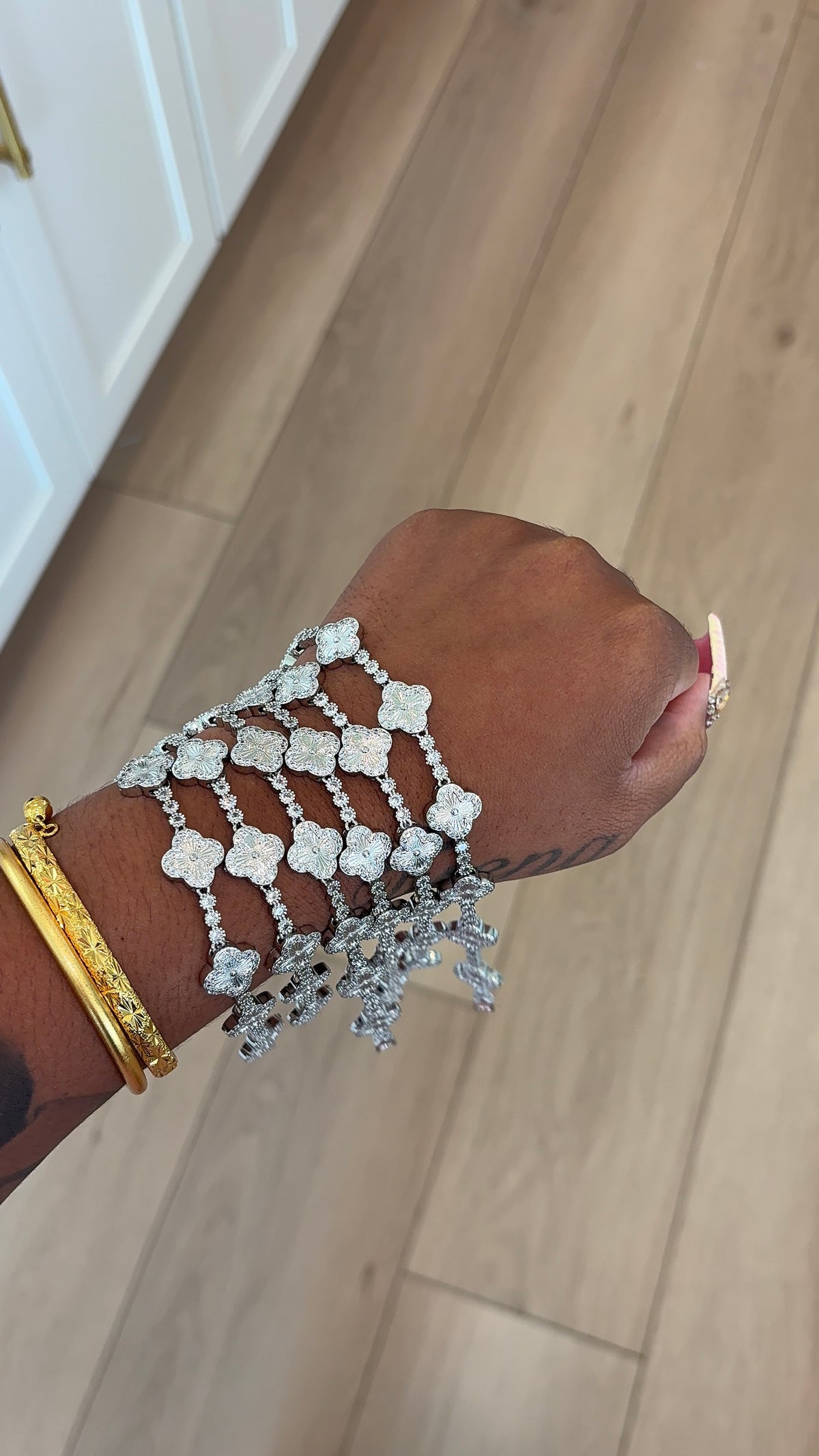 Icy Blossom Bracelet