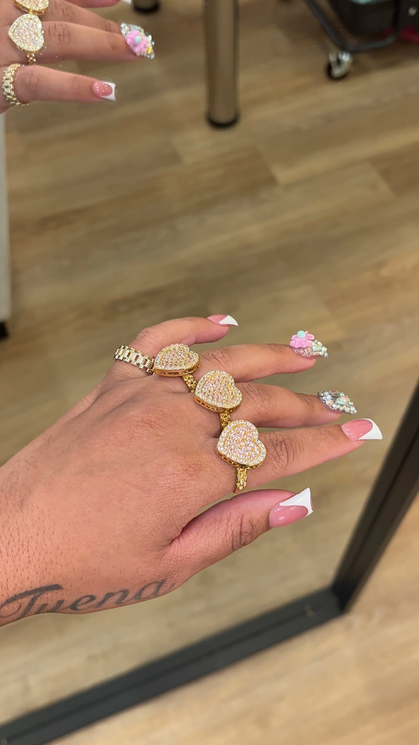 JUMBO PINK ROLEX HRT RING