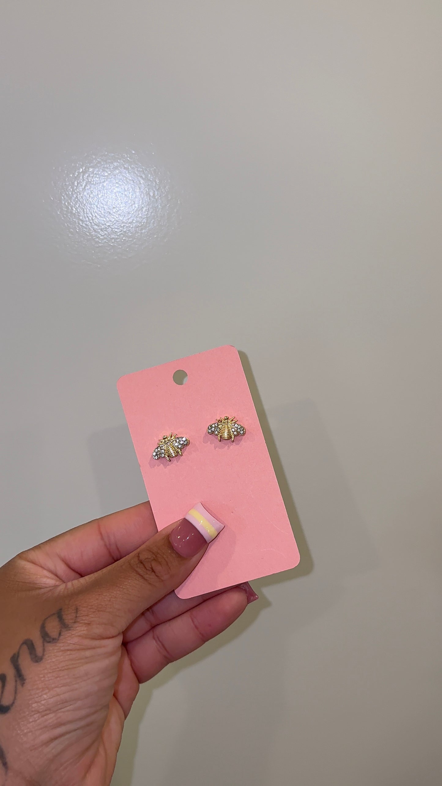 B STUD earrings