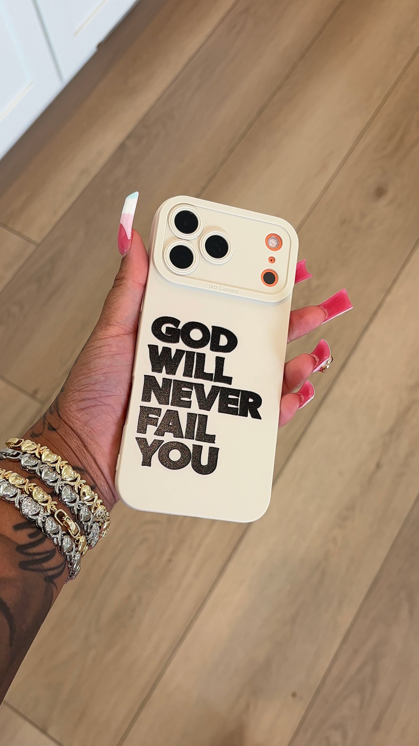 God Will Never Fail You case