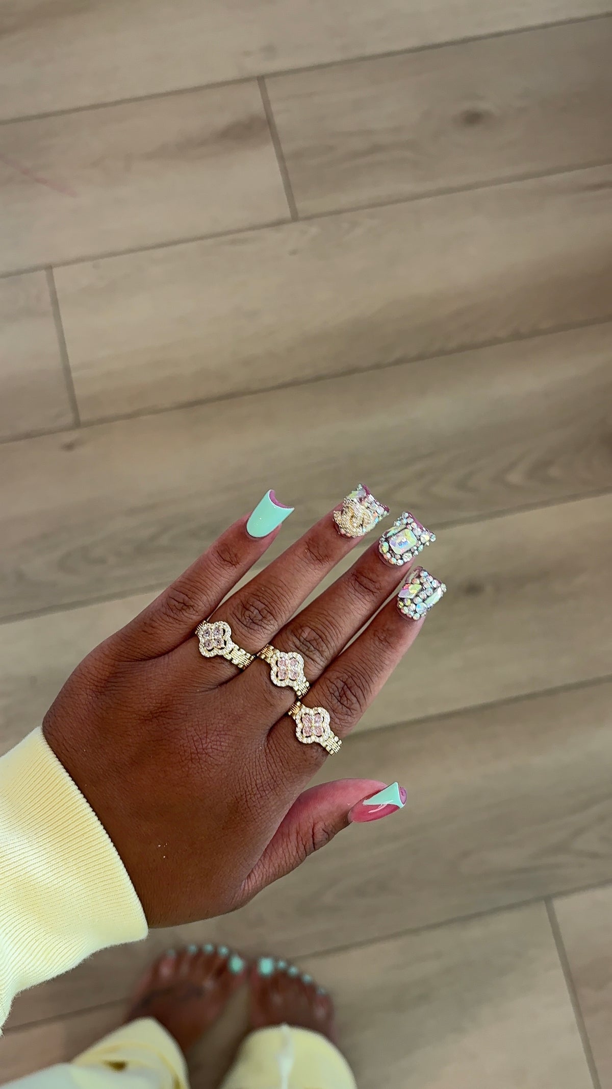 pink VC ring