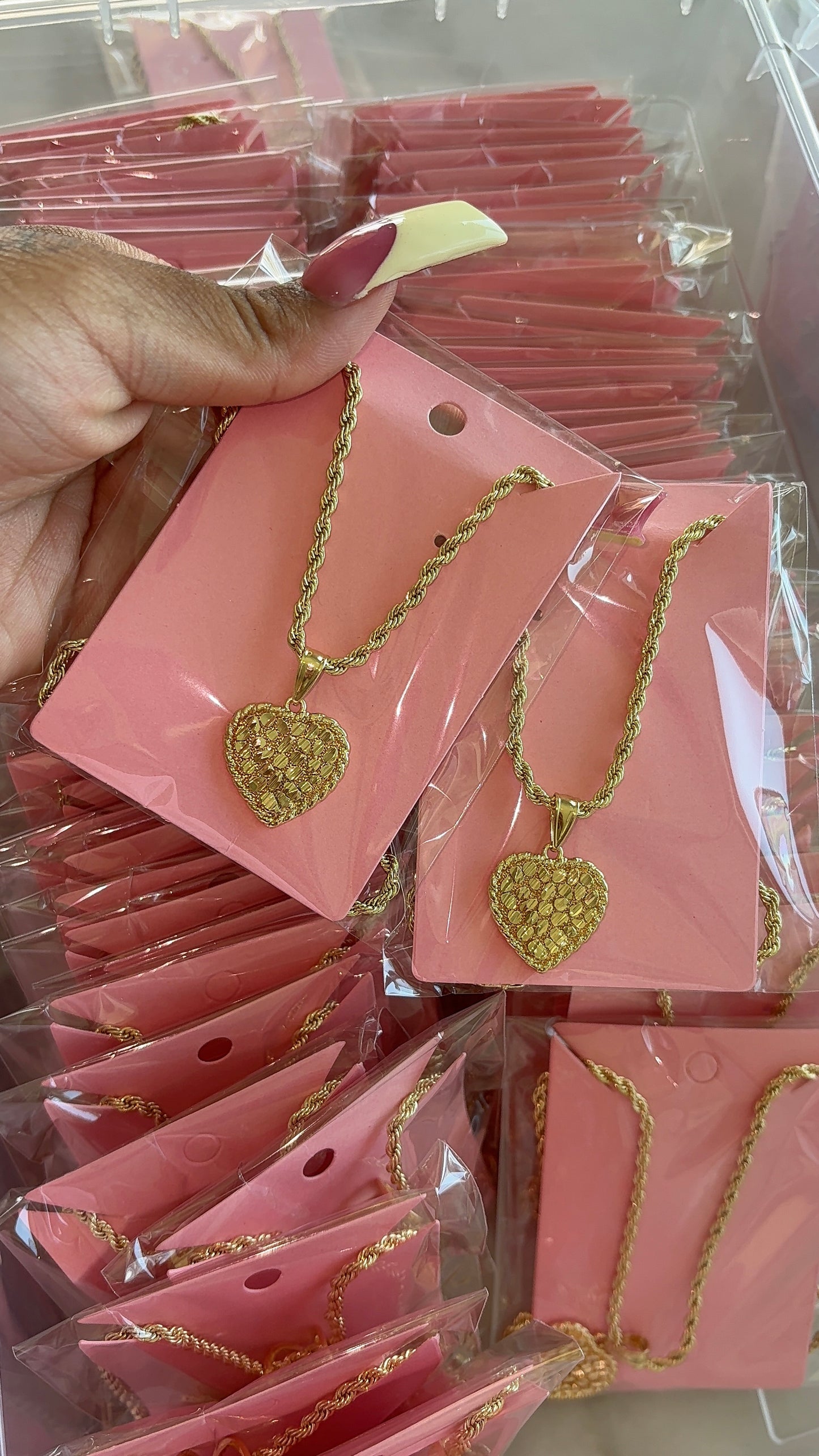 Golden Love heart
