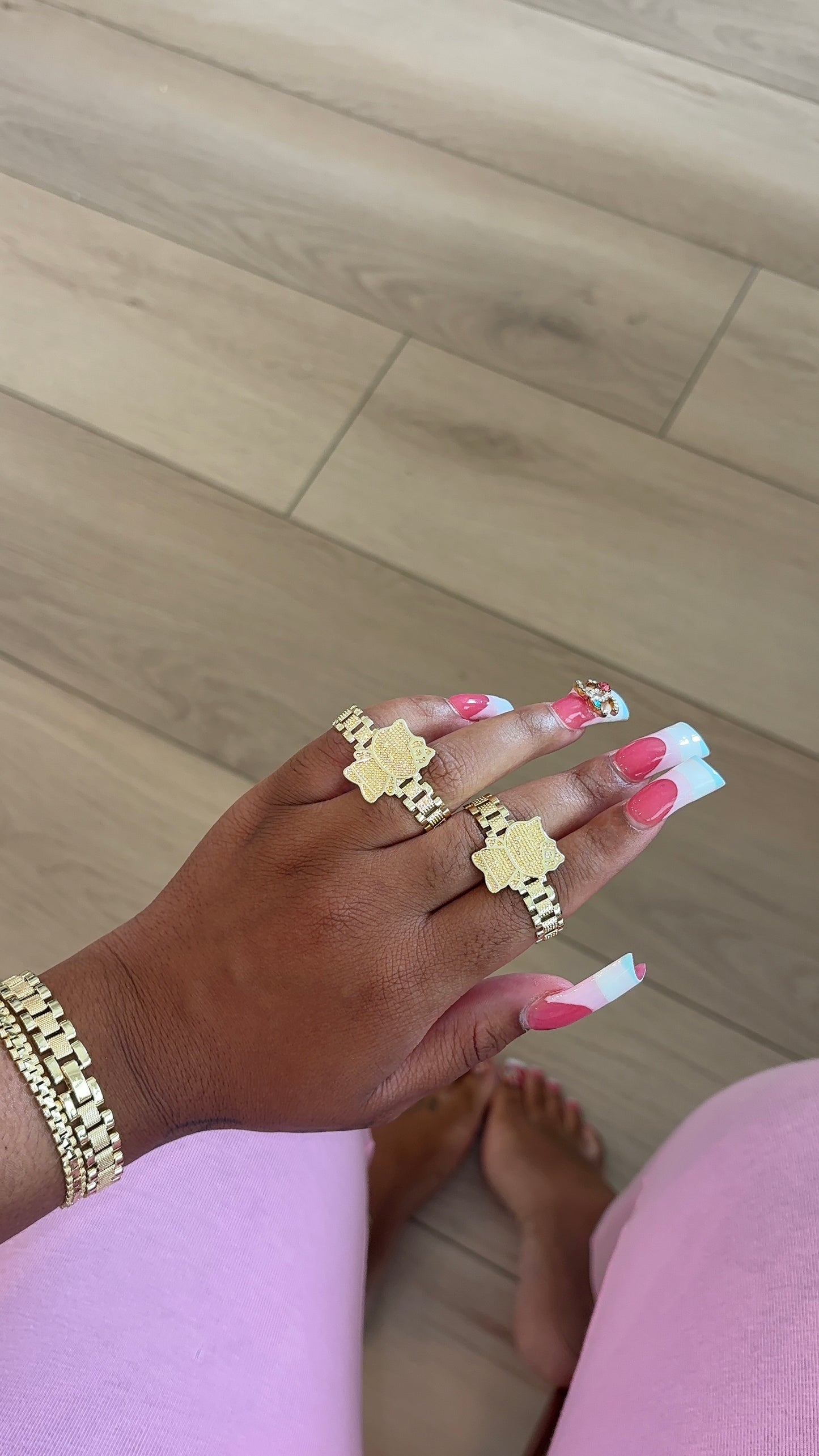 new HK Rolex double finger ring