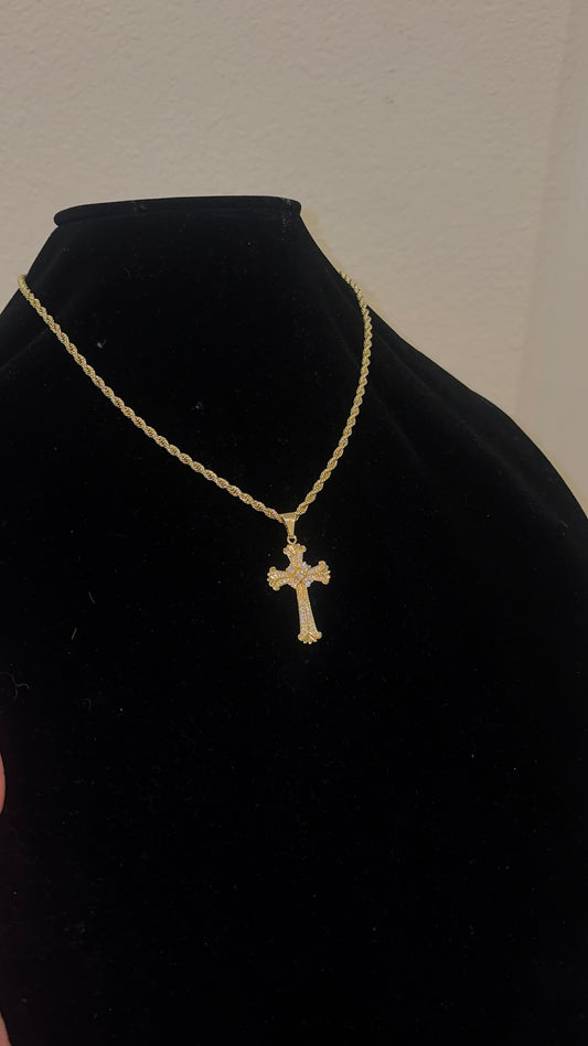 CHRIST CROSS NECKLACE