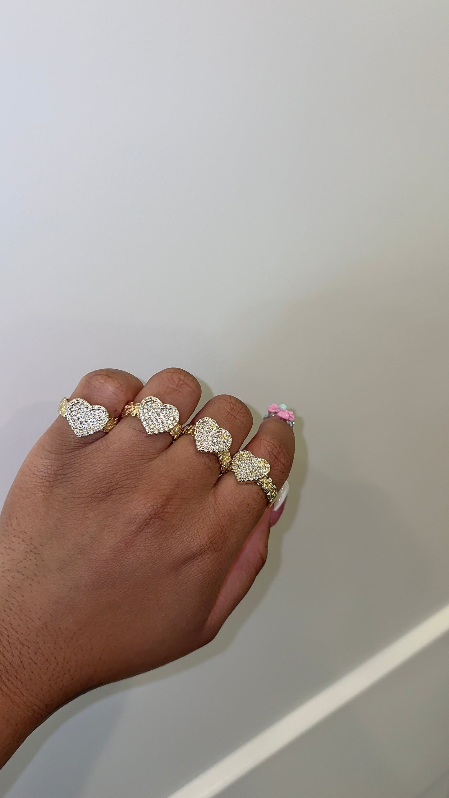 White Rolex HRT Rings