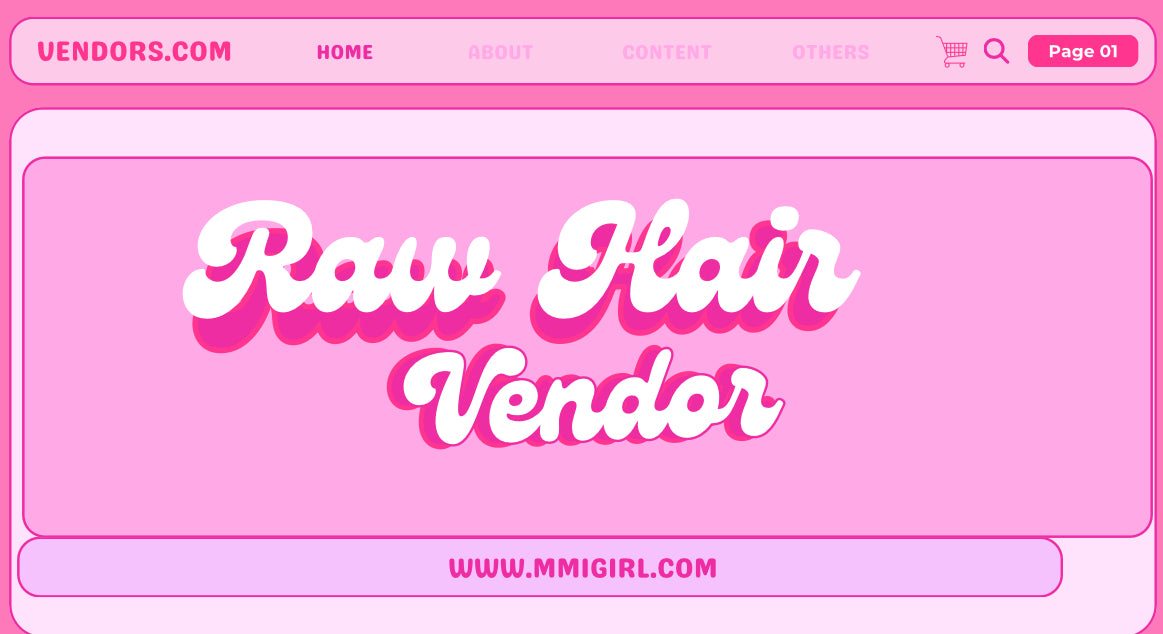 Raw Vietnamese Hair Vendor