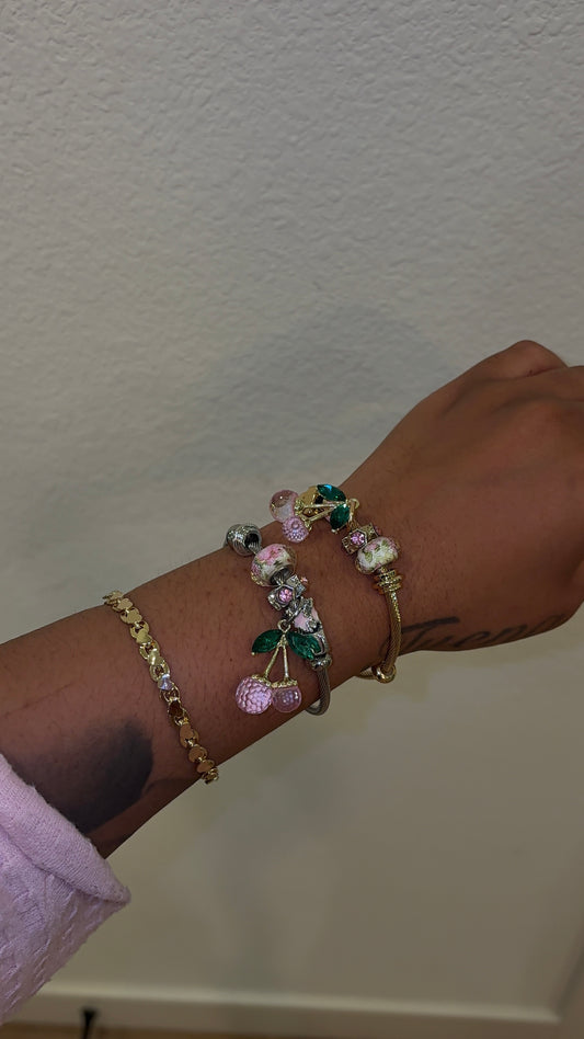 CHERRY CHARM BRACELET