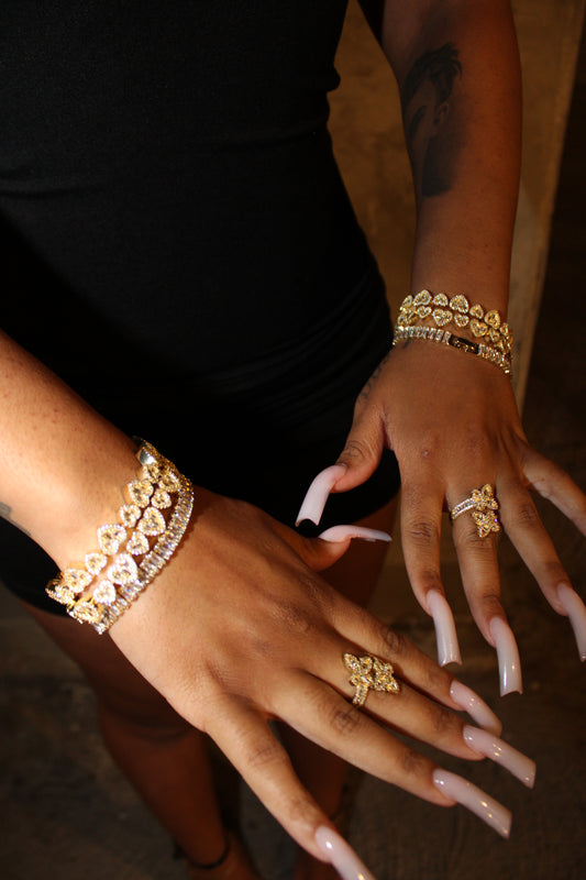 DMND HEART BRACELET
