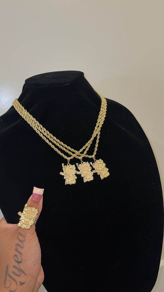 HK AK NECKLACE