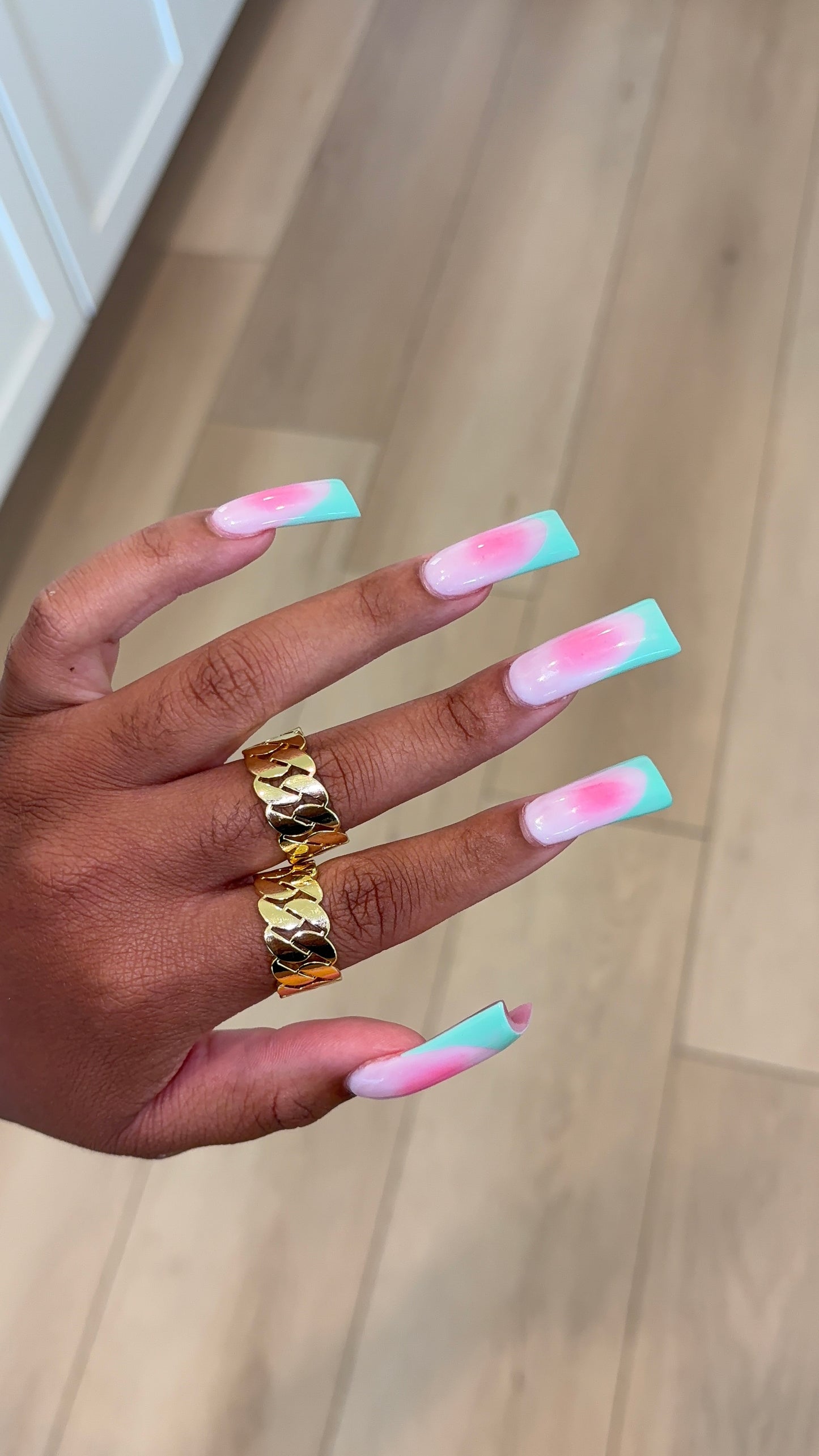 Cuban Link Adjustable Ring