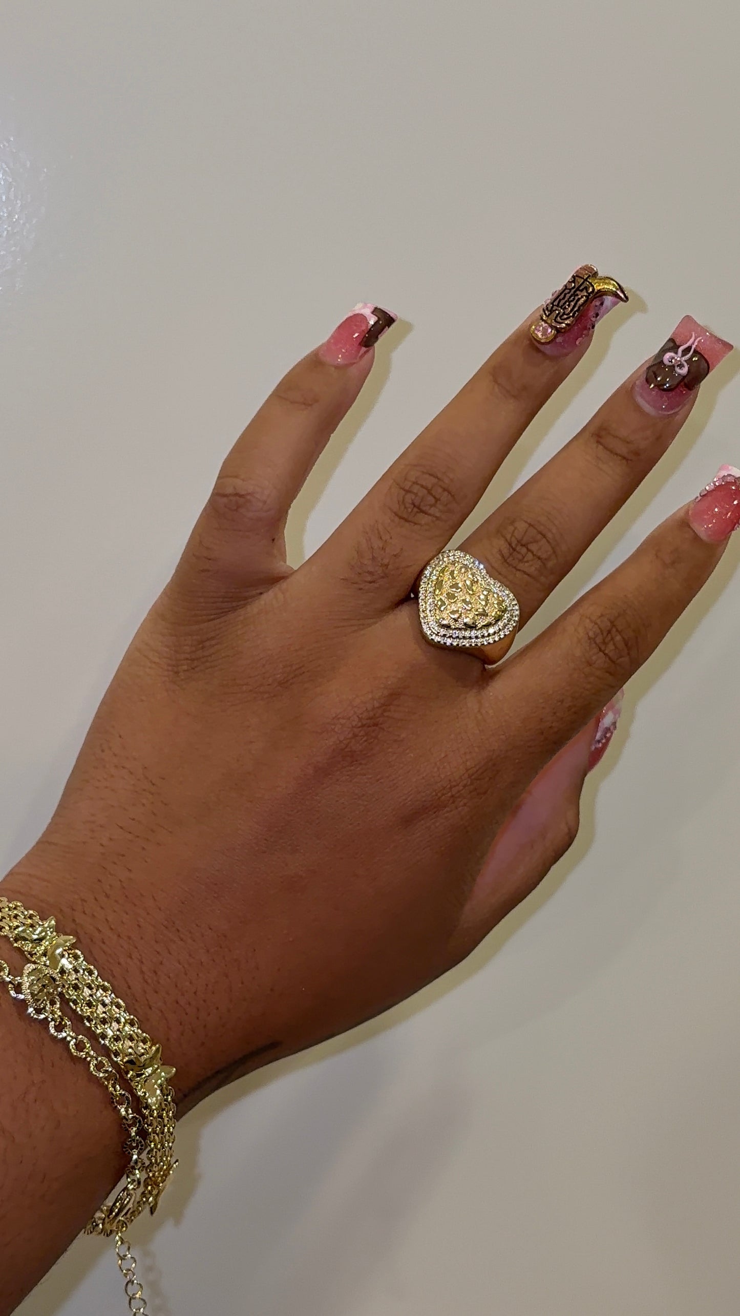 HRT NUGGET DMND RING