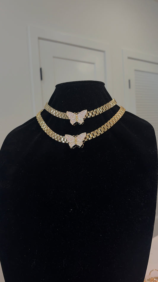 BUTTERFLY ROLEX CHAIN