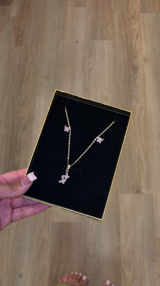 Butterfly Pink Set