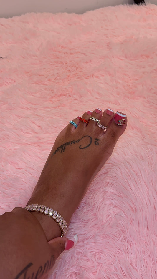 bling toe ring