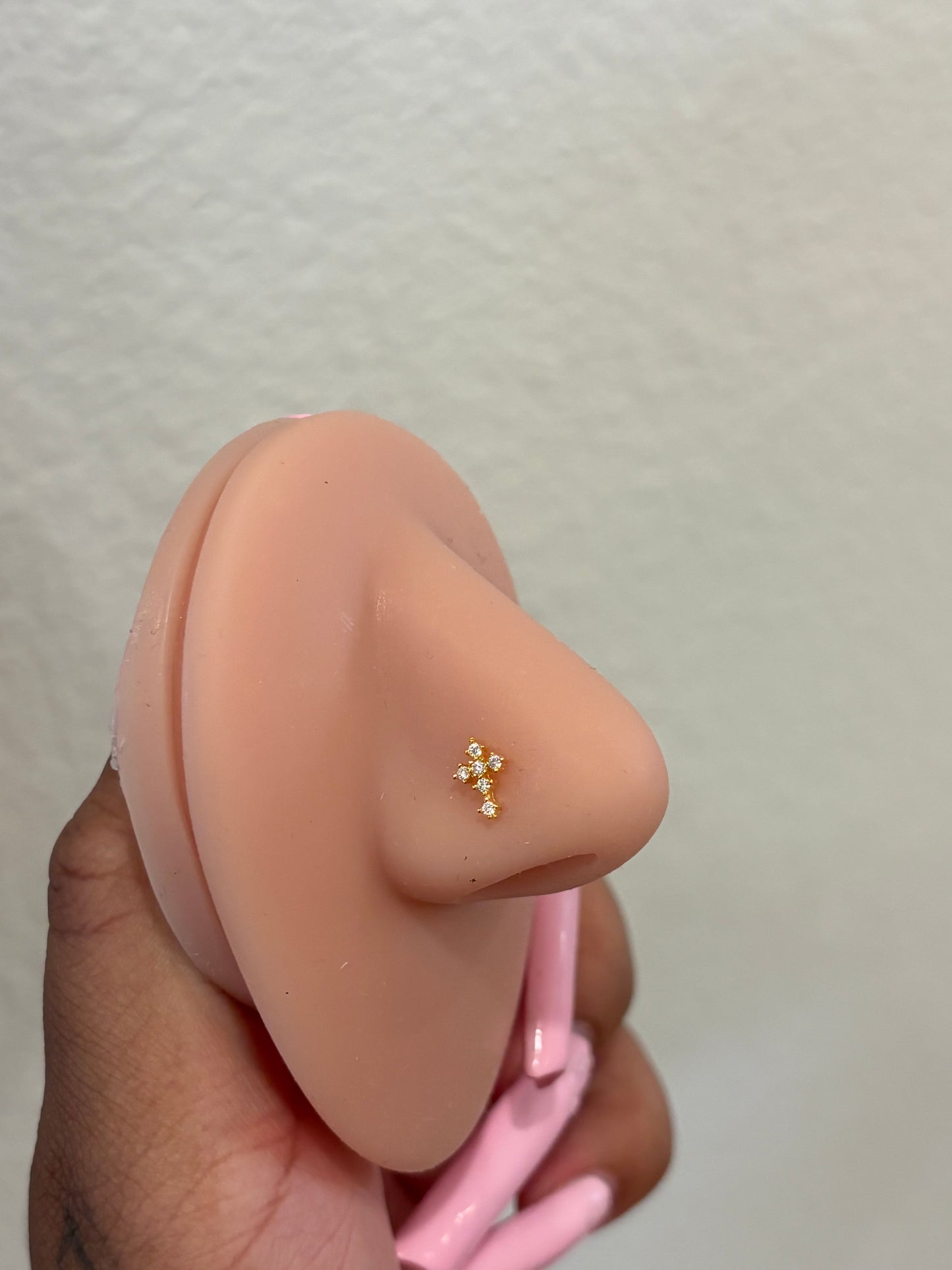 Cross Nose Ring