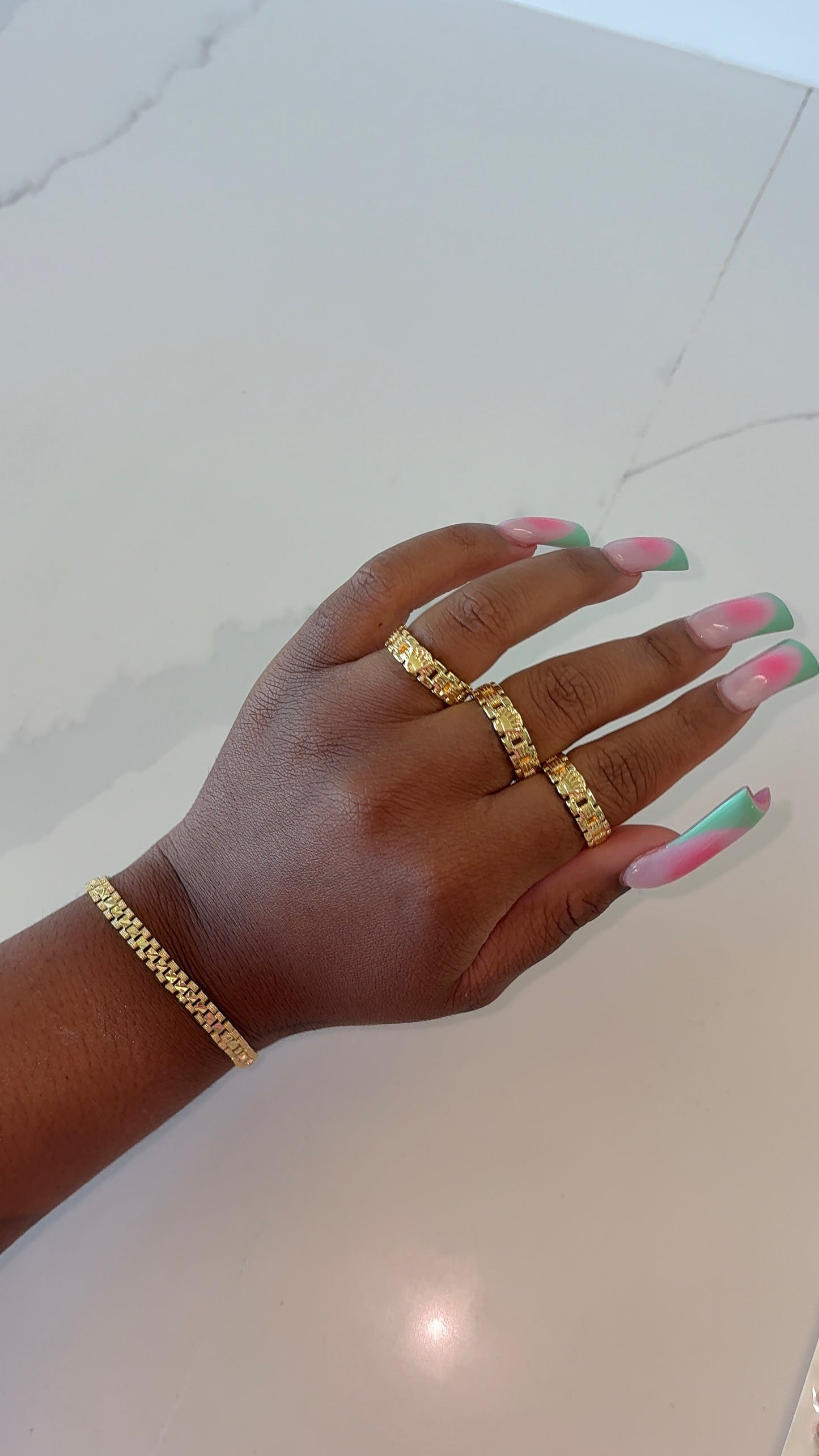Rolex crown band ring