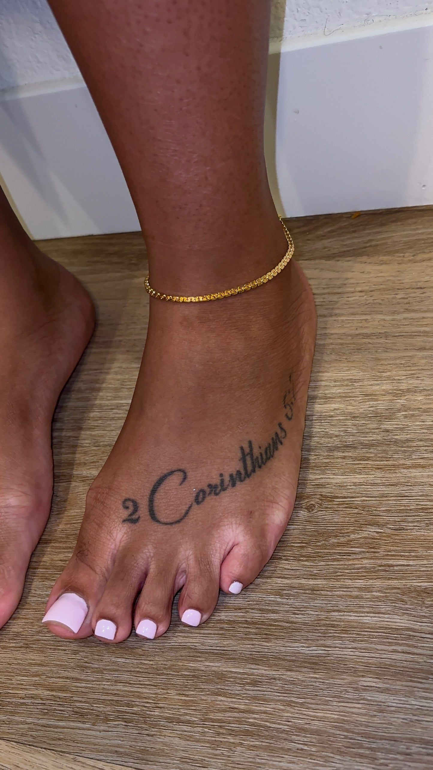 24K GOLD ANKLET