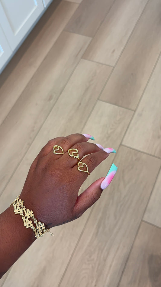 Lover Girl adjustable ring