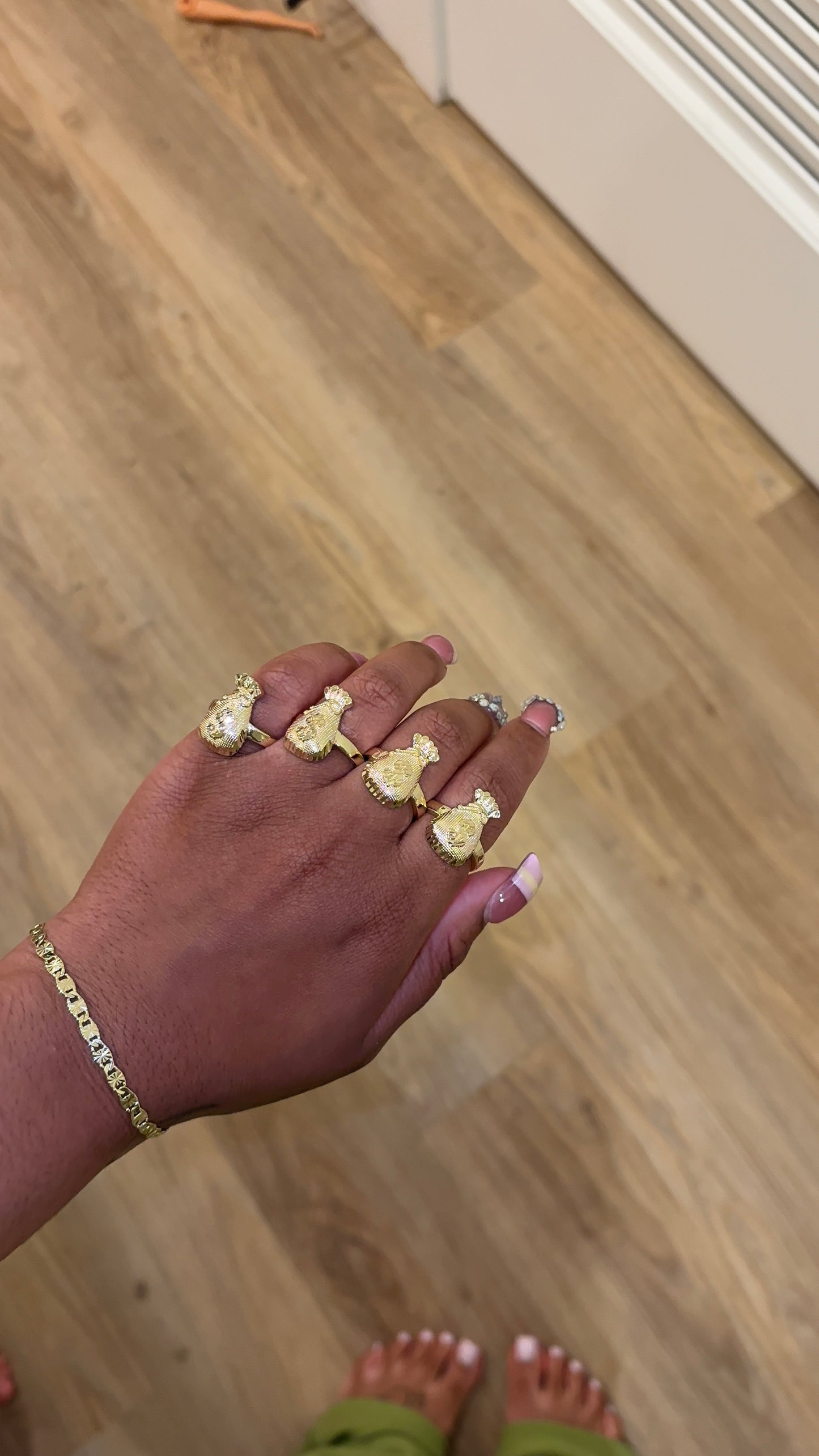 Moneybag Ring
