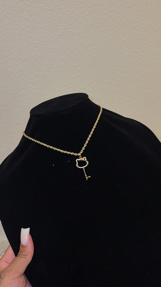 HK KEY NECKLACE