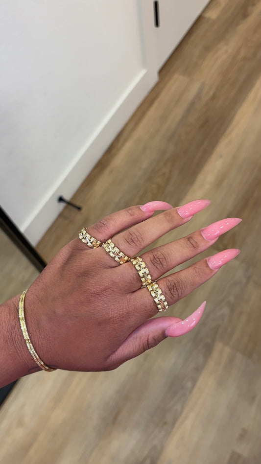 Gold Band Ring