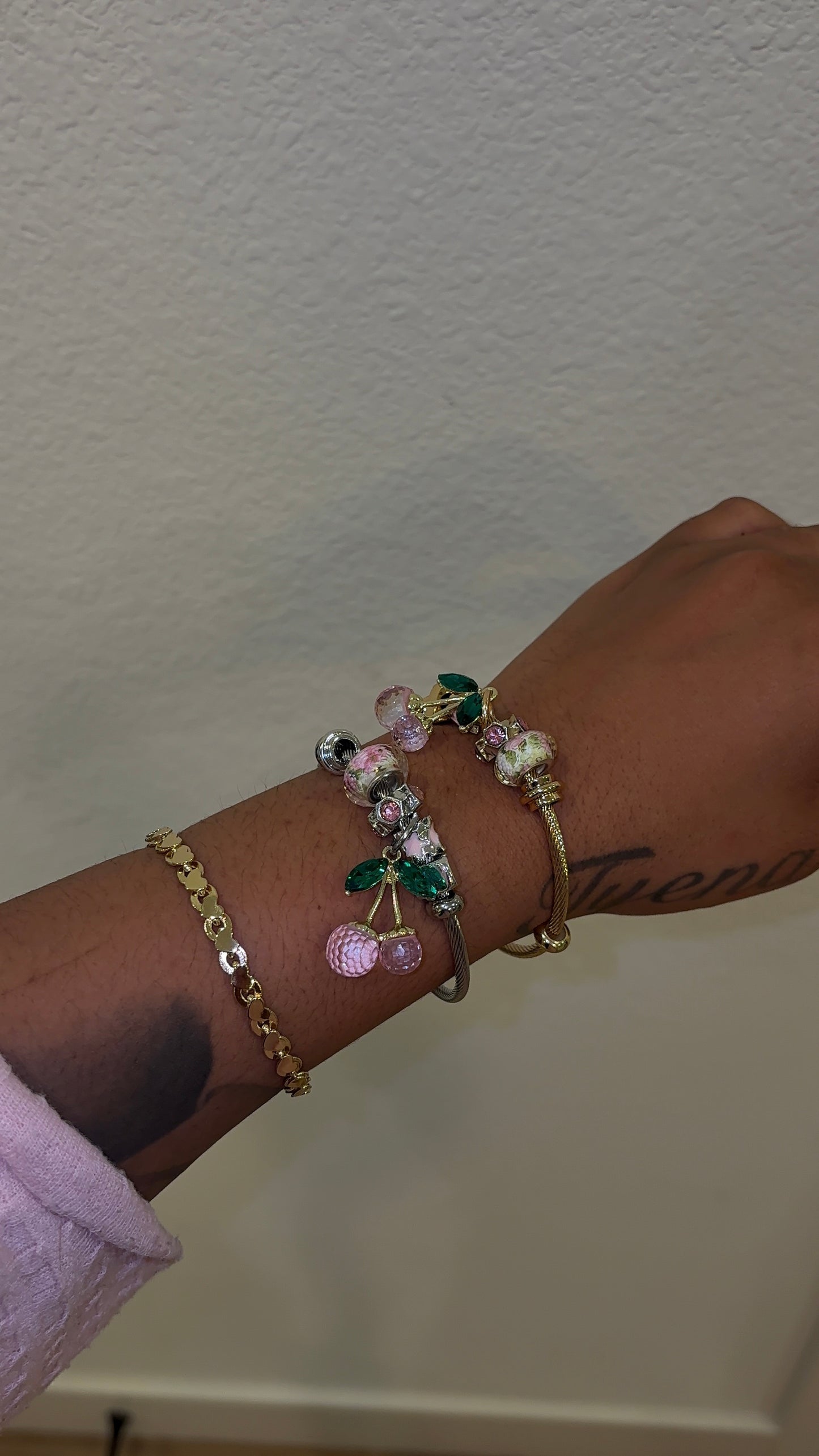CHERRY CHARM BRACELET