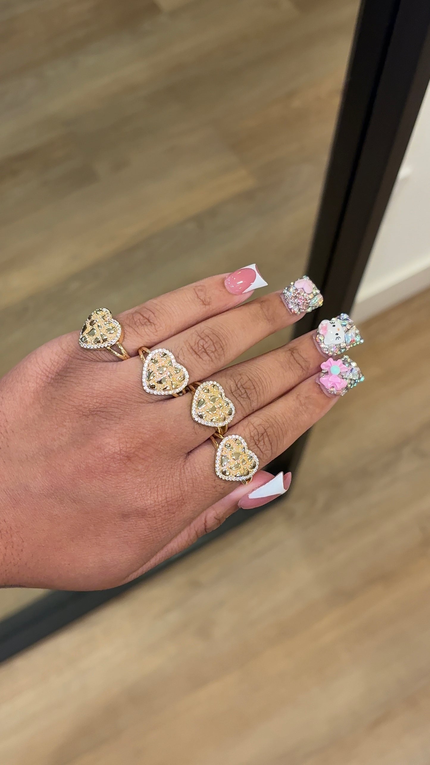 Medium Nugget DMND ring