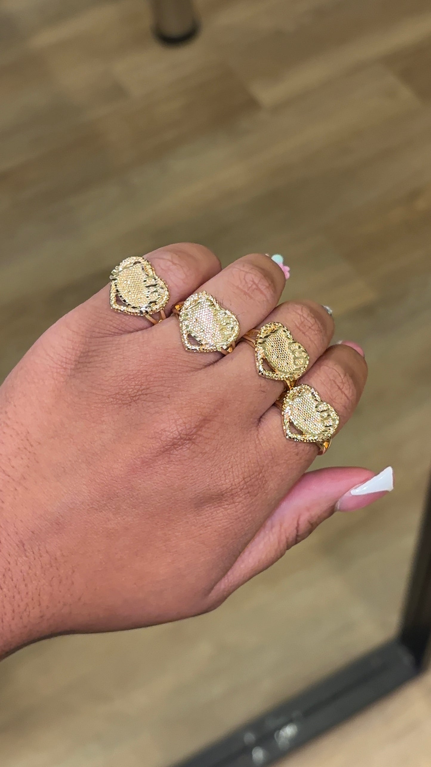 HK HRT FACE RING