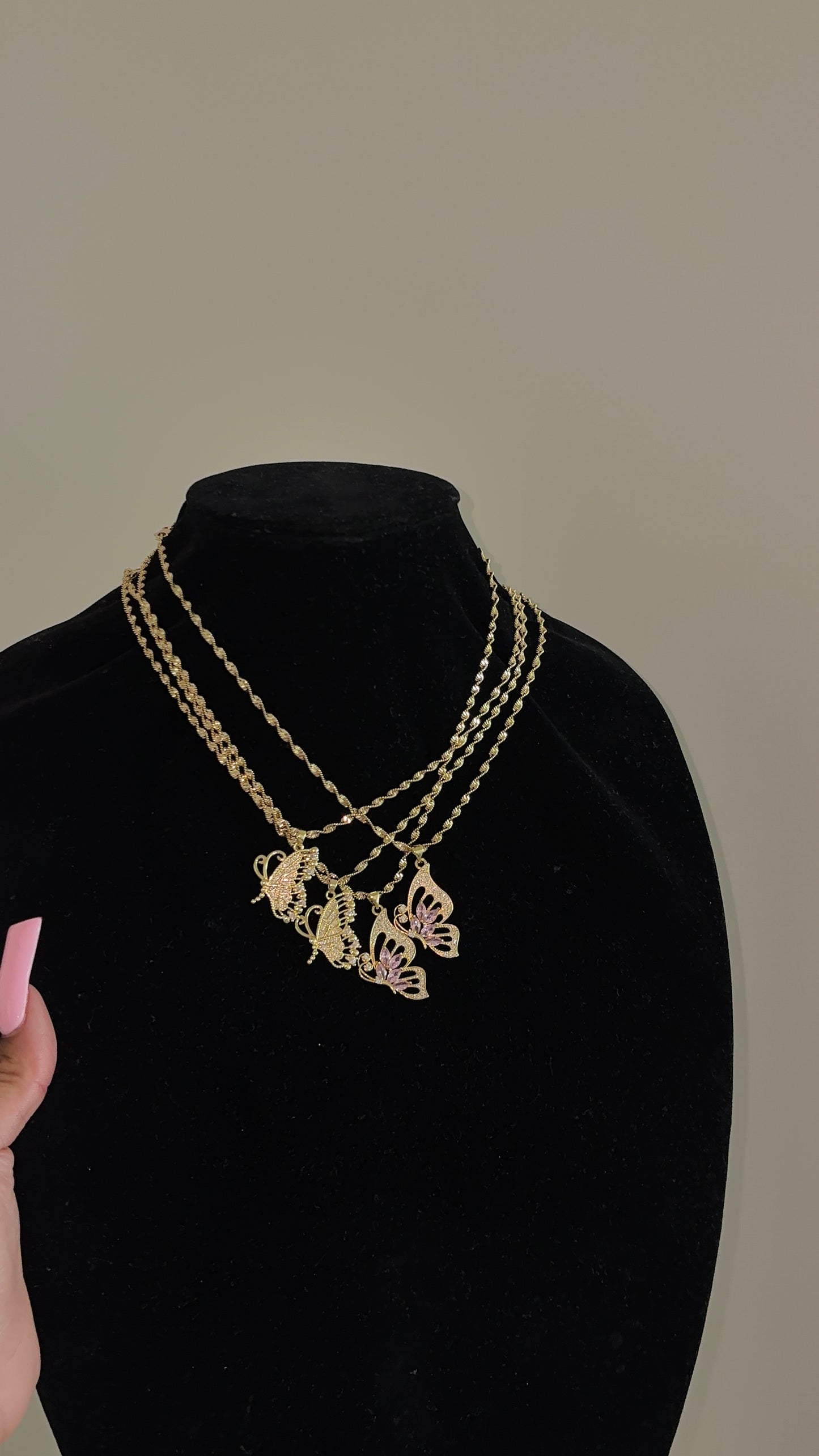HalfBtterfly Necklace