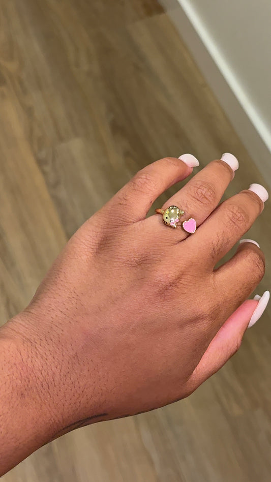 PINK HK RING