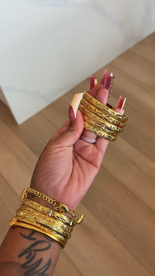 24K BANGLES (individual)