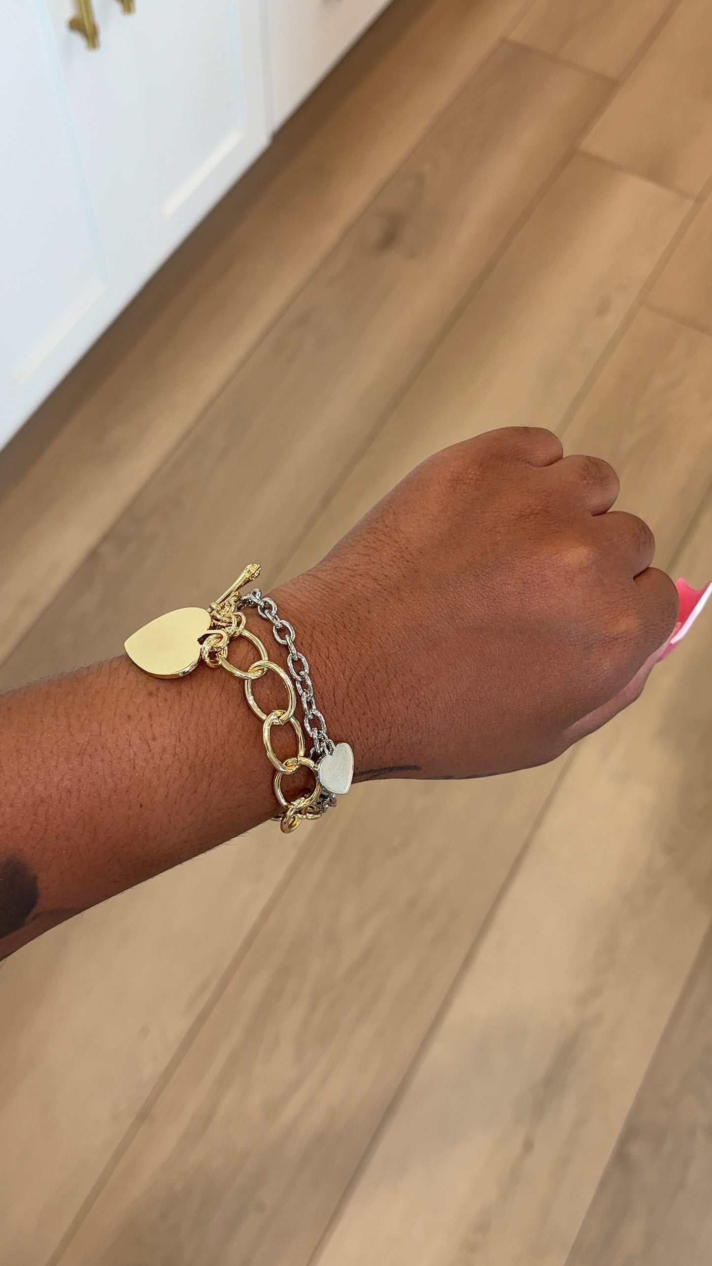 heart Charm Bracelet