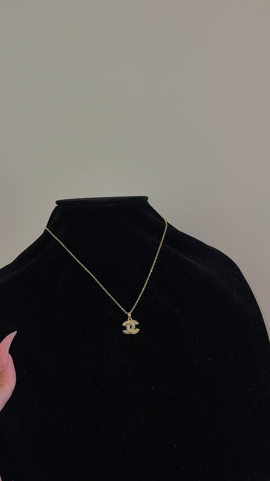 double CC necklace