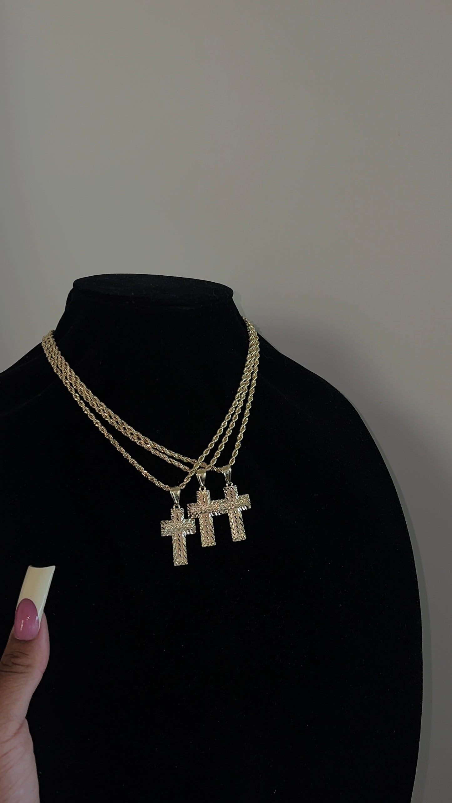 Last Super Cross Necklace