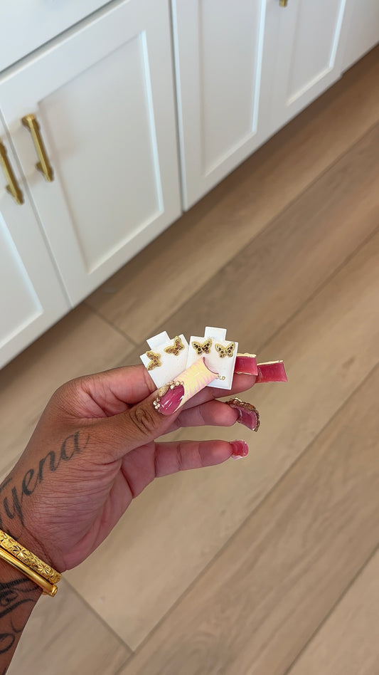 mini nugget studs
