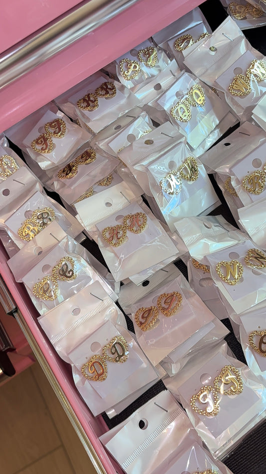 Intial Rolex Studs