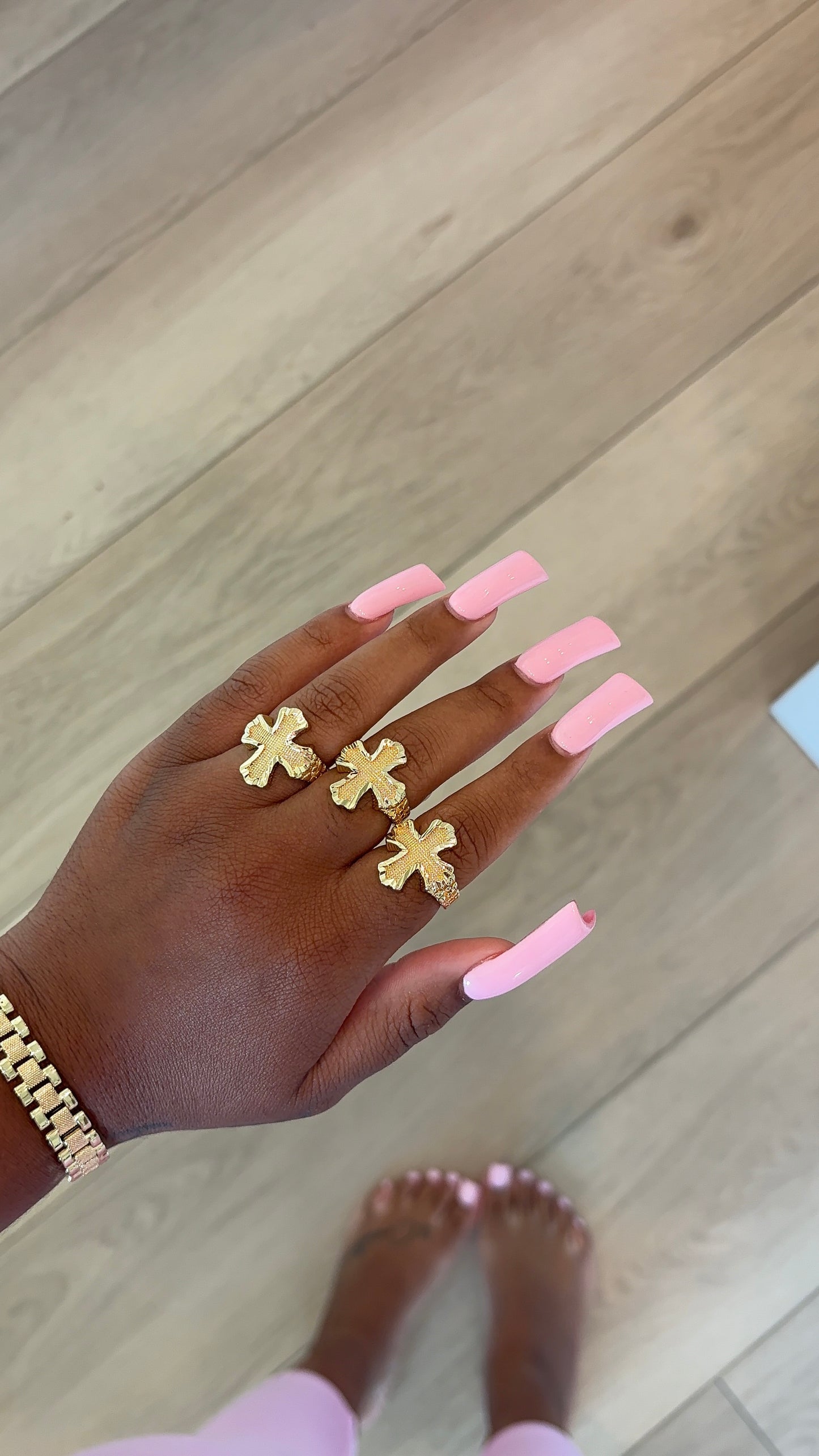 Chunky Cross Ring