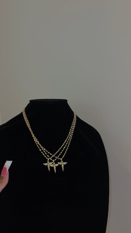 new heavent sent angel necklace