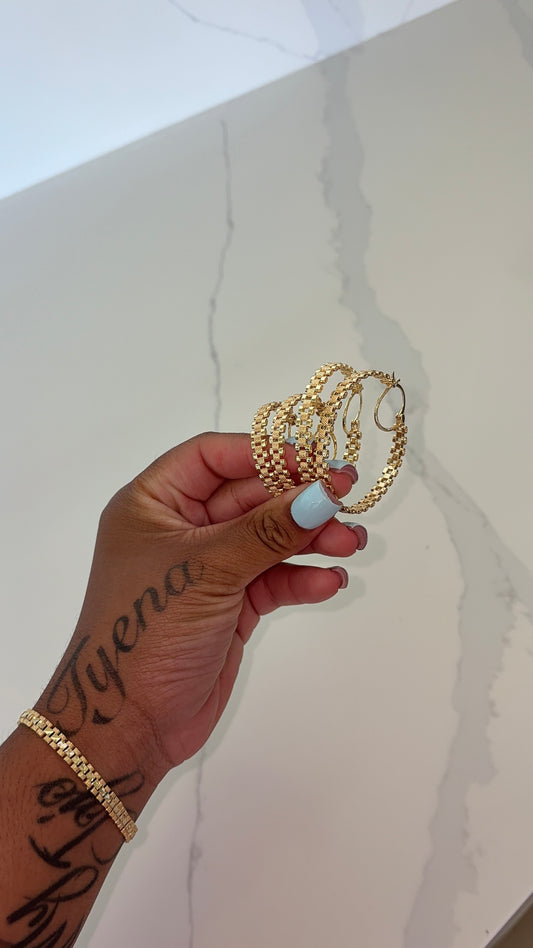 Rolex Hoops (circle)