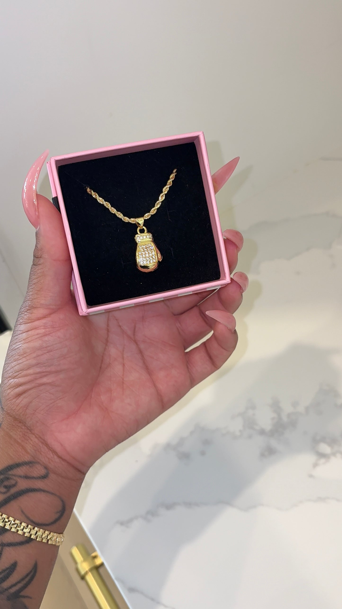 Boxing Glove necklace