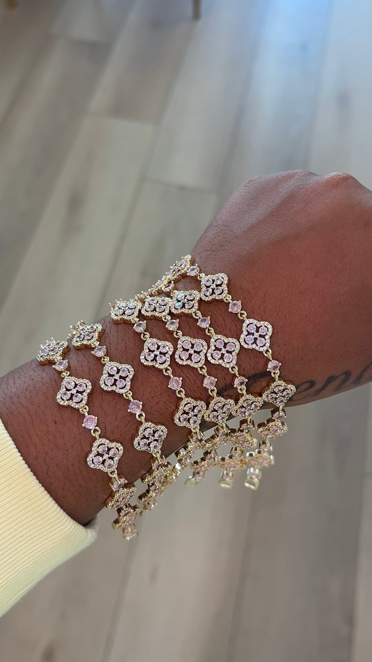 pink vc bracelet