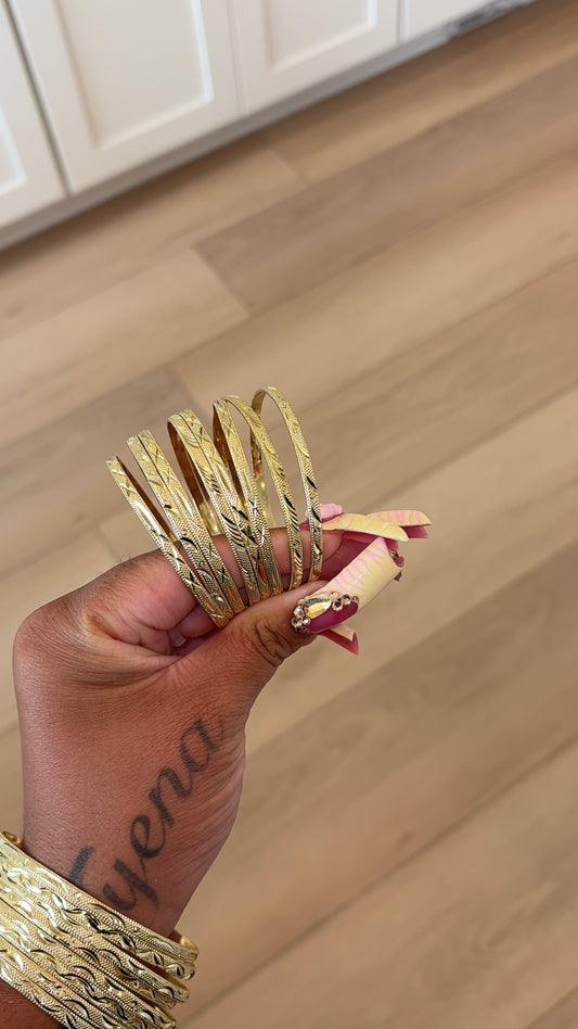 OG thin bangles