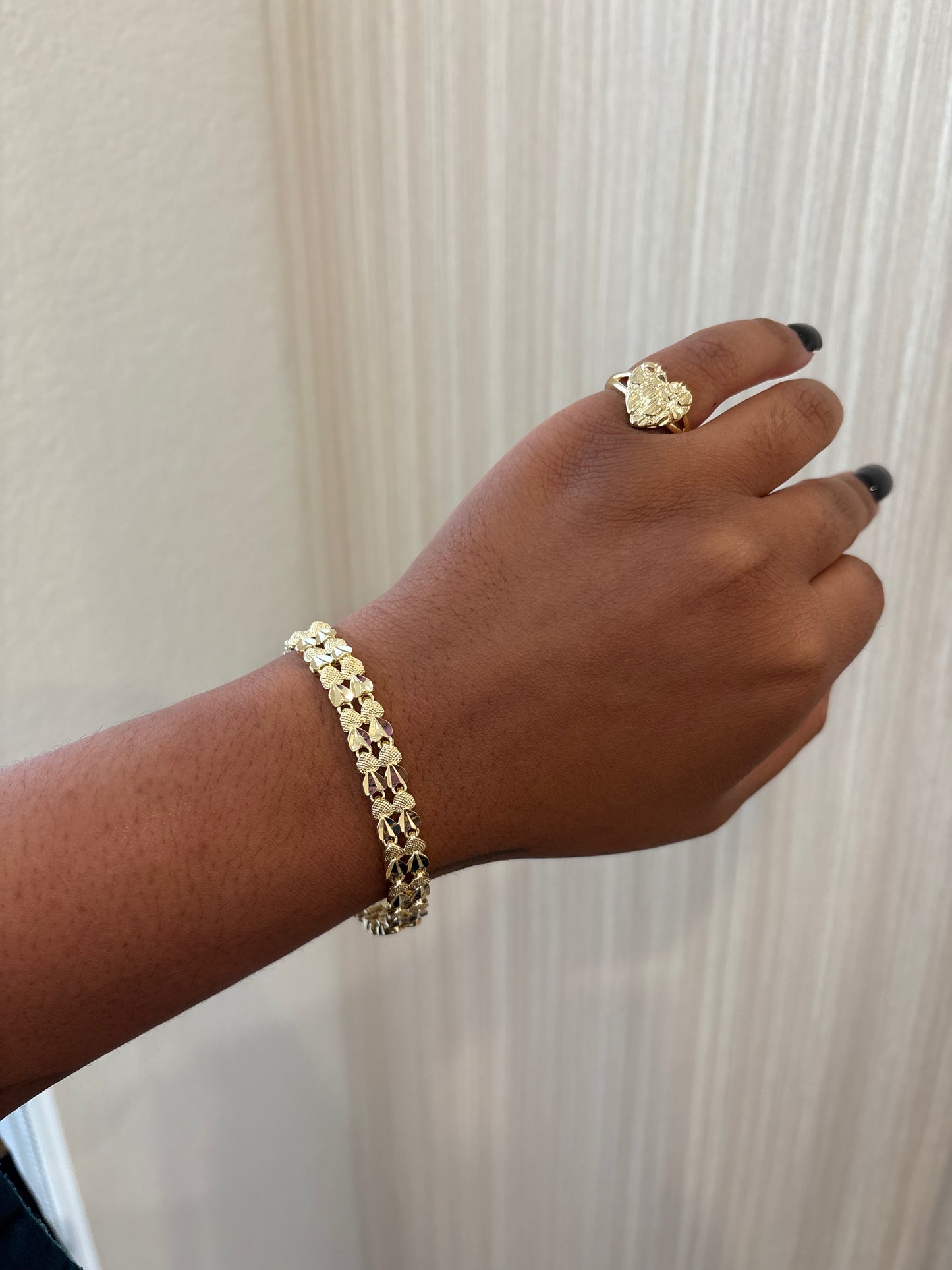 Double Heart Bracelet