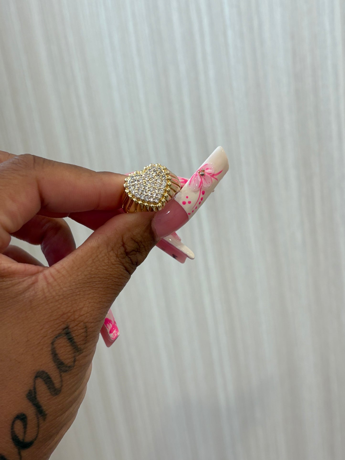 Diamond Heart Ring